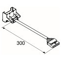 SLV stik tilslutning RETRO CON 5P105 5-polet, hvid