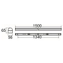 SLV Lysstrimmel BATTEN P 1500 72 DALI DALI styrbar, CCT Switch, multipower IP20