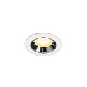 Indbygnings loftlampe NUMINOS� XS egnet til VDU-arbejdsstationer IP20, hvid d�mpbar