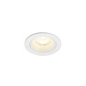 Indbygnings loftlampe NUMINOS� XS rund, egnet til VDU-arbejdsstationer IP20, hvid, lakeret d�mpbar