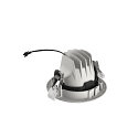 SLV ceiling recessed luminaire NUMINOS� MOVE XS round, suitable for VDU workstation IP20, white, lacquered dimmable