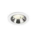 Indbygnings loftlampe NUMINOS� S egnet til VDU-arbejdsstationer IP20, chrom, hvid d�mpbar