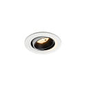 Indbygnings loftlampe NUMINOS� MOVE S svingbar, egnet til VDU-arbejdsstationer IP20, sort, hvid d�mpbar