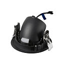 SLV Indbygnings loftlampe NUMINOS� GIMBLE M egnet til VDU-arbejdsstationer IP20, sort, lakeret d�mpbar