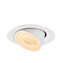 SLV Indbygnings loftlampe NUMINOS� GIMBLE M egnet til VDU-arbejdsstationer IP20, hvid, lakeret d�mpbar