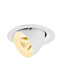 Indbygnings loftlampe NUMINOS� GIMBLE M egnet til VDU-arbejdsstationer IP20, hvid, lakeret d�mpbar