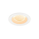 Indbygnings loftlampe NUMINOS� M rund, egnet til VDU-arbejdsstationer IP20, hvid, lakeret d�mpbar