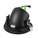 SLV Indbygnings loftlampe NUMINOS� GIMBLE L rund, egnet til VDU-arbejdsstationer IP20, sort, hvid, lakeret d�mpbar