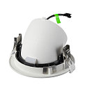 SLV Indbygnings loftlampe NUMINOS� GIMBLE L rund, egnet til VDU-arbejdsstationer IP20, hvid, lakeret d�mpbar