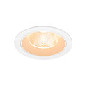 Indbygnings loftlampe NUMINOS� L rund, egnet til VDU-arbejdsstationer IP20, hvid, lakeret d�mpbar