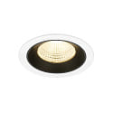 Indbygnings loftlampe NUMINOS� L egnet til VDU-arbejdsstationer IP20, sort, hvid d�mpbar