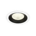Indbygnings loftlampe NUMINOS� L egnet til VDU-arbejdsstationer IP20, sort, hvid d�mpbar