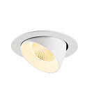 SLV Indbygnings loftlampe NUMINOS� GIMBLE XL egnet til VDU-arbejdsstationer IP20, hvid, lakeret d�mpbar