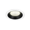 Indbygnings loftlampe NUMINOS� XL egnet til VDU-arbejdsstationer IP20, sort, hvid d�mpbar