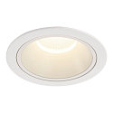 Indbygnings loftlampe NUMINOS� XL rund, egnet til VDU-arbejdsstationer IP20, hvid, lakeret d�mpbar