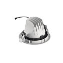 SLV Indbygnings loftlampe NUMINOS� MOVE XL rund, egnet til VDU-arbejdsstationer IP20, hvid, lakeret d�mpbar
