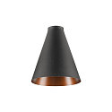 Lampesk�rm LALU� CONE 15, bronze, sort