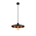 SLV Lampesk�rm LALU� PLATE 33, bronze, sort