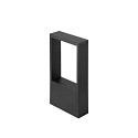 SLV Udend�rs stativlampe FLATT II 36 PHASE down, havluftbestandig IP65, sort, lakeret d�mpbar