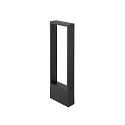 SLV Udend�rs stativlampe FLATT II 62 PHASE down, havluftbestandig IP65, sort, lakeret d�mpbar