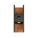 Udend�rs wall luminaire FLATT II SENSOR PHASE up / down, med sensor, omskiftelig, havluftbestandig IP54, antracit, brun
