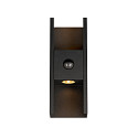 SLV Udend�rs wall luminaire FLATT II SENSOR PHASE up / down, med sensor, omskiftelig, havluftbestandig IP54, sort, lakeret 