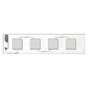 SLV Gitterlampe PAVANNO 1200/300 45 WB WH DALI DALI styrbar, CCT Switch, UGR < 19, multipower IP20, hvid d�mpbar