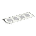 SLV Gitterlampe PAVANNO 1200/300 45 WB WH DALI DALI styrbar, CCT Switch, UGR < 19, multipower IP20, hvid d�mpbar