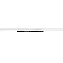 SLV 3-phase spot SIGHT EVO SINGLE square, suitable for VDU workstation IP20, black, white, lacquered 