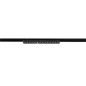 3-phase spot SIGHT EVO SINGLE square, suitable for VDU workstation IP20, black, lacquered 