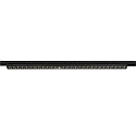 3-phase spot SIGHT EVO SINGLE square IP20, black, lacquered 
