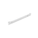 SLV 3-faset spot SIGHT EVO DOUBLE firkantet IP20, sort, hvid, lakeret 