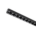 SLV 3-faset spot SIGHT EVO SINGLE firkantet, egnet til VDU-arbejdsstationer IP20, sort, lakeret d�mpbar