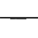 SLV 3-faset spot SIGHT EVO SINGLE firkantet, egnet til VDU-arbejdsstationer IP20, sort, lakeret d�mpbar