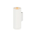 SLV Udend�rs wall luminaire HELIA PRO L UP/DOWN up / down, cylindrisk, DALI styrbar, slagfast IP65, hvid, lakeret d�mpbar