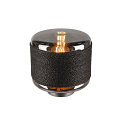Bordlampe PANTILO ROPE 19 cylindrisk E27, s�lv d�mpbar