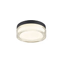 SLV V�g- og Loftlampe CYFT XL IP65, sort, lakeret d�mpbar