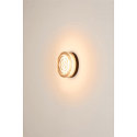SLV V�g- og Loftlampe CYFT WAVE XL IP65, sort, lakeret d�mpbar