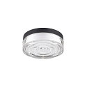 SLV V�g- og Loftlampe CYFT WAVE XL IP65, sort, lakeret d�mpbar