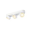 V�g- og Loftlampe KALU 2.0 3-flammer, egnet til VDU-arbejdsstationer IP20, hvid, lakeret d�mpbar