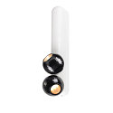 SLV V�g- og Loftlampe DYSKO IP20, sort, hvid, lakeret d�mpbar