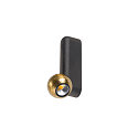 SLV V�g- og Loftlampe DYSKO IP20, guld, sort, lakeret d�mpbar
