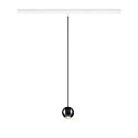 Pendel DYSKO IP20, sort, hvid d�mpbar