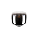 table lamp PANTILO cylindrical E27, chrome dimmable