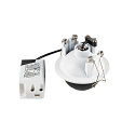 SLV Indbygnings loftlampe DYSKO rund IP20, sort, hvid d�mpbar
