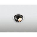 SLV Indbygnings loftlampe DYSKO rund IP20, sort, hvid d�mpbar