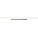 3-phase spot SIGHT EVO DOUBLE square IP20, black, white, lacquered dimmable