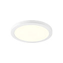 SLV Downlight VARIO 290 IP20, hvid, lakeret 