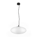 pendant luminaire OLYPSO 50 E27 IP20, black dimmable