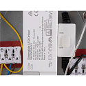 SLV pendant luminaire PANEL 60 round, suitable for VDU workstation IP20, grey dimmable